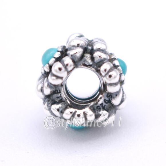 Authentic PANDORA December Birthday Blooms Charm - 790580TQ - Picture 6 of 9